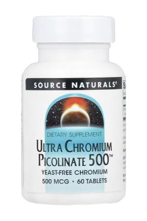 Ultra Chromium Picolinate 500™ 500 mcg - 60 tabs