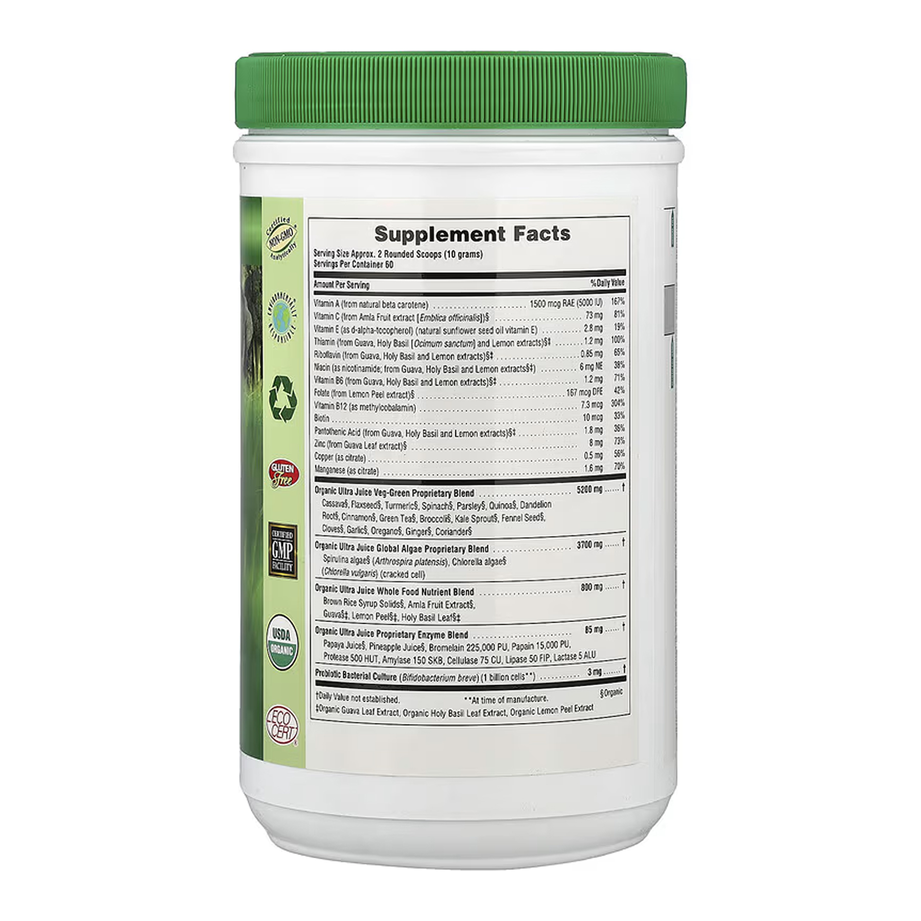 Ultra Juice Green Drink - 600g - Зображення 2