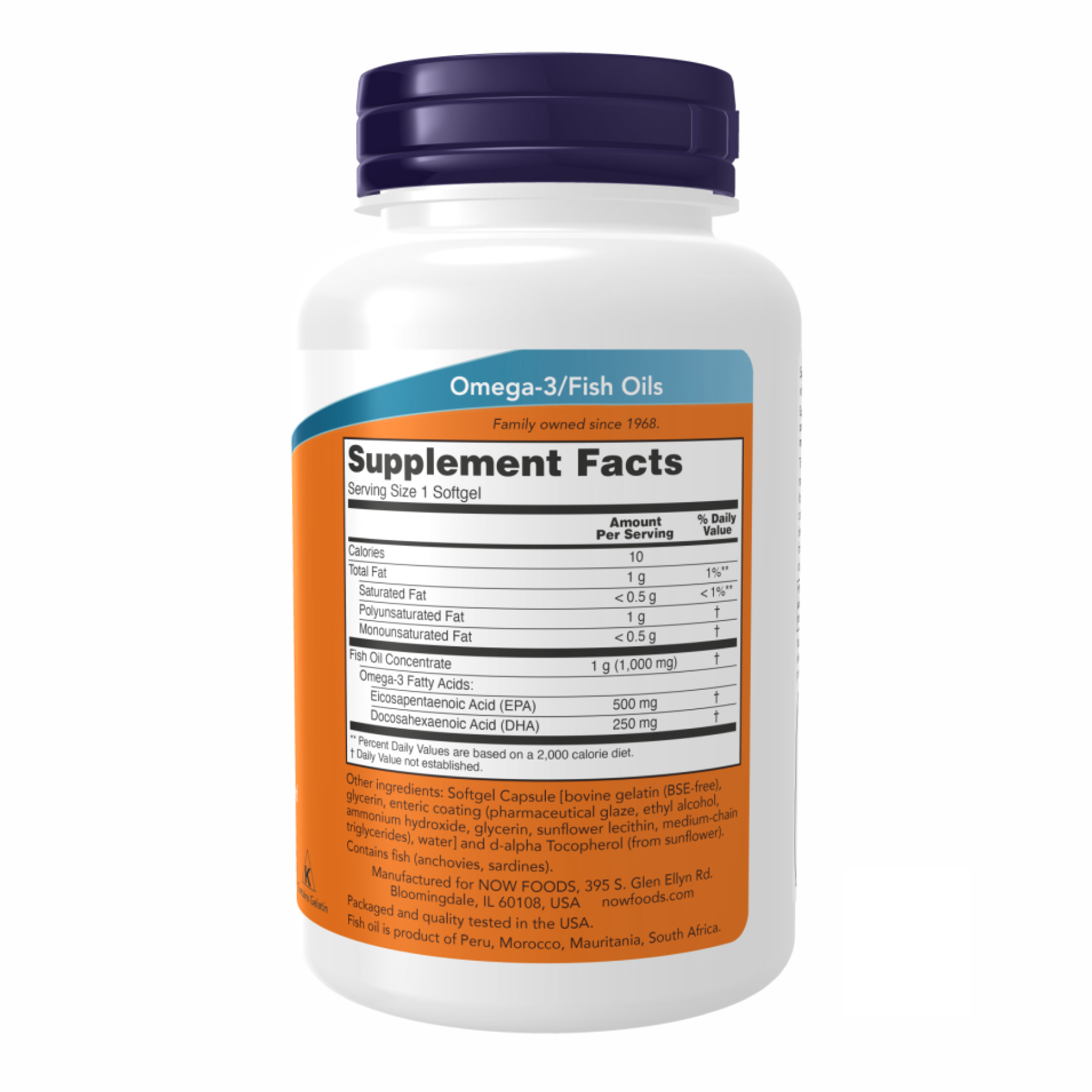Ultra Omega 3 Fish Oil - 90 Sgels (Пошкоджена етикетка) - Зображення 2