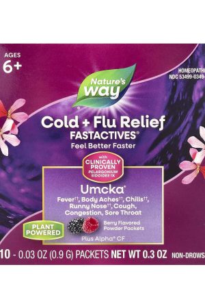 Umcka Cold & Flu Berry Fastactv - 10x.912g