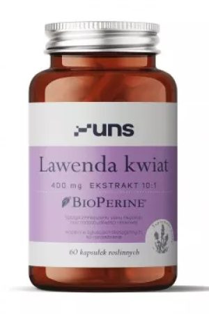 Lawenda Kwiat 400mg -60caps