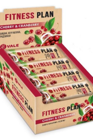 Fitness Plan Muesli Bar - 30x30g Cherry Cranberry