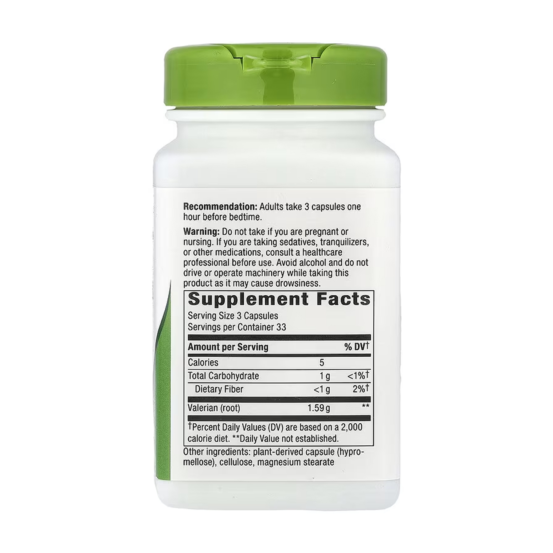 Valerian Root - 100 vcaps - Зображення 2