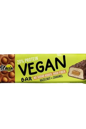 Vegan Bar - 12x50g Hazelnut & Caramel