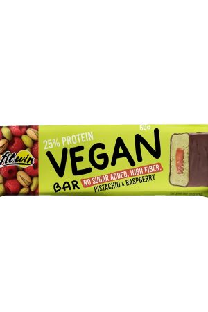 Vegan Bar - 12x60g Pistachio & Raspberry