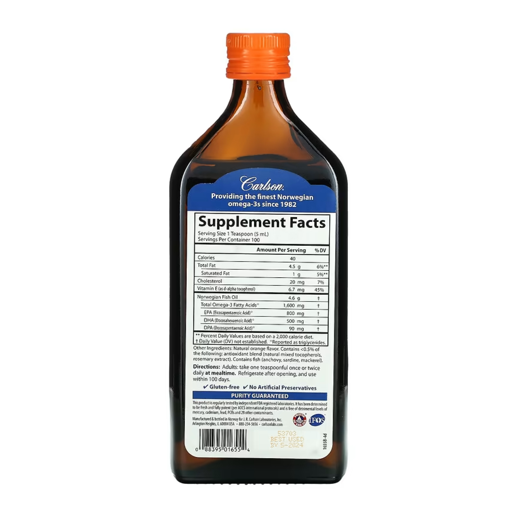 VFFO - 500ml Orange - Зображення 2