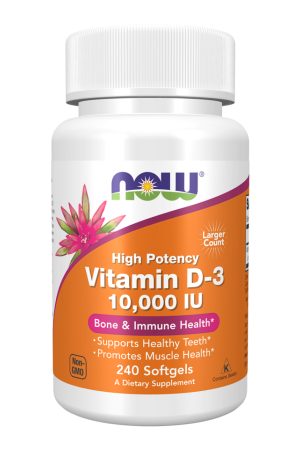 VIT D-3 10,000 IU - 240 sgels (Без етикетки)