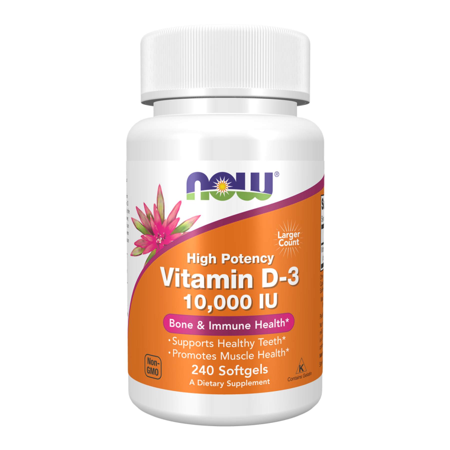 VIT D-3 10,000 IU - 240 sgels (Без етикетки)
