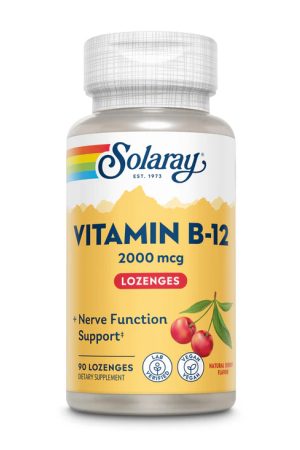 Vitamin B-12 2000mcg - 90 lozenges Natural Cherry