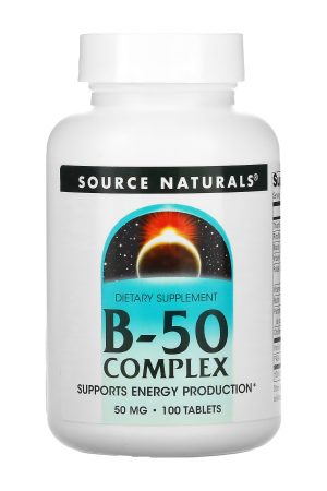 Vitamin B-50 Complex 50mg - 100 tabs