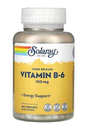 Vitamin B-6 100mg - 120 vcaps