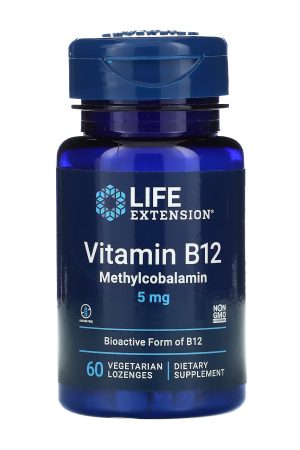 Vitamin B12 Methylcobalamin 5 mg - 60 vcaps