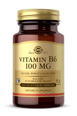 Vitamin B6 100mg - 100 vcaps