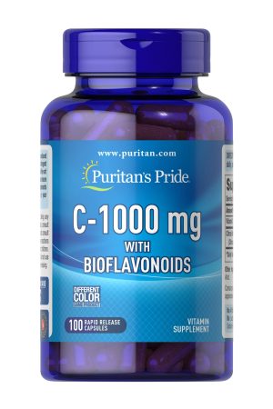 Vitamin C-1000 mg with Bioflavonoids - 100 caps