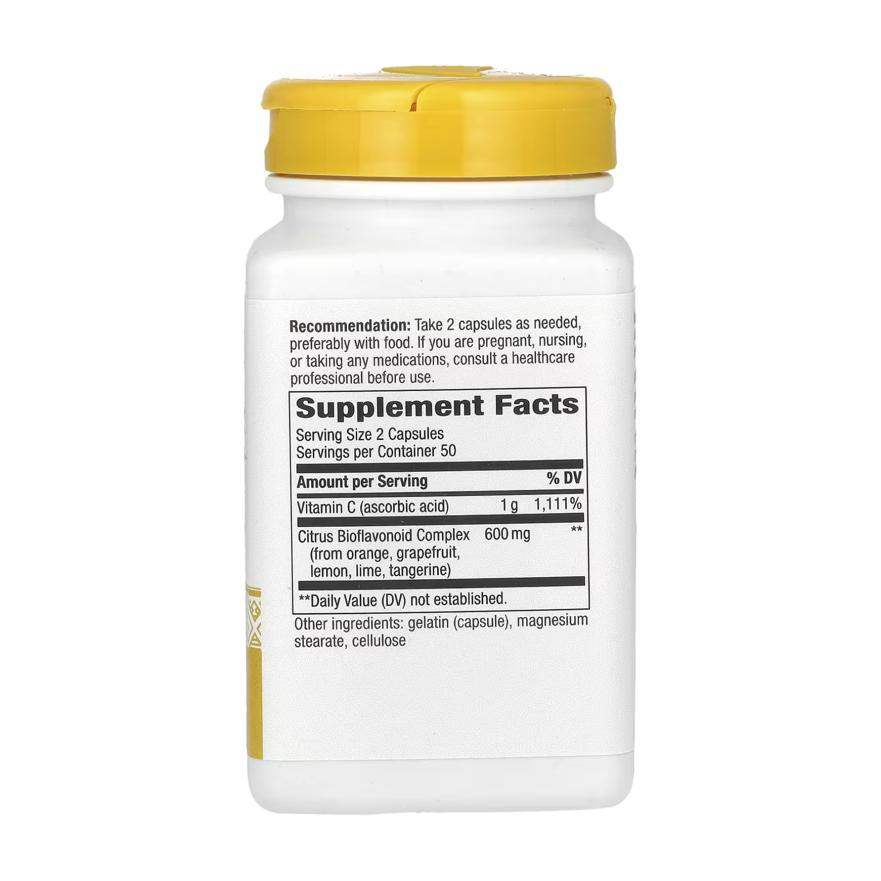 Vitamin C Bioflavonoids - 100 caps - Зображення 2