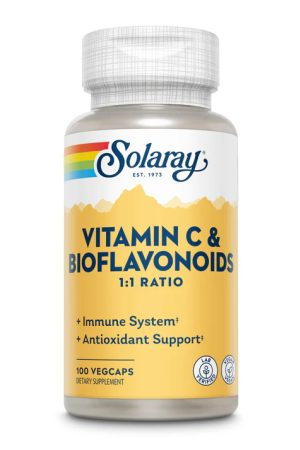 Vitamin C & Bioflavonoids 1:1 500mg - 100 vcaps