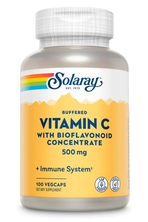 Vitamin C with Bioflavonoid Concentrate 500mg - 100 vcaps (Пошкоджена етикетка)