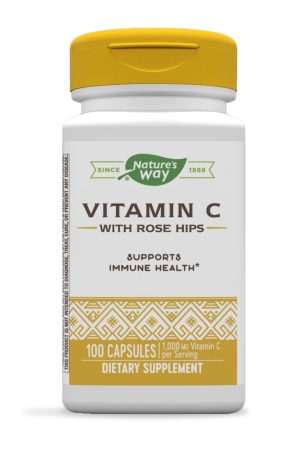 Vitamin C with Rose Hips - 100 caps