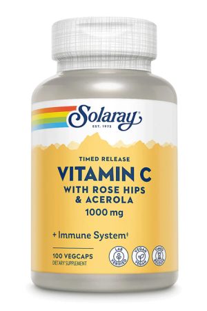 Vitamin C with Rose Hips & Acerola 1000mg - 100 vcaps