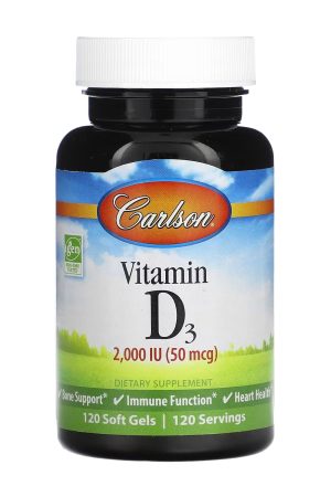 Vitamin D 2000 IU - 120 softgels