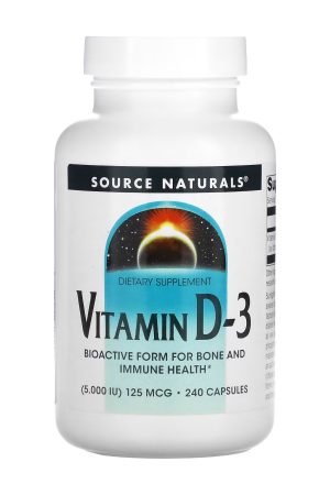 Vitamin D-3 5000 IU - 240 caps