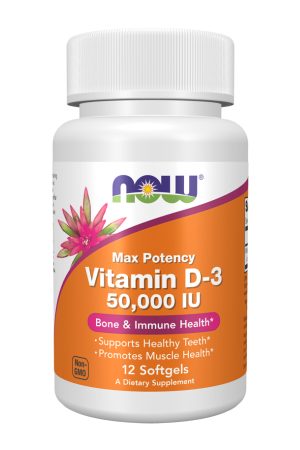 VIT D-3 50,000 IU - 12 sgels