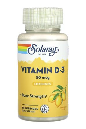 Vitamin D-3 50mcg - 60 lozenges