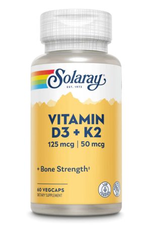 Vitamin D-3 & K-2 - 60 vcaps (Затерта дата)