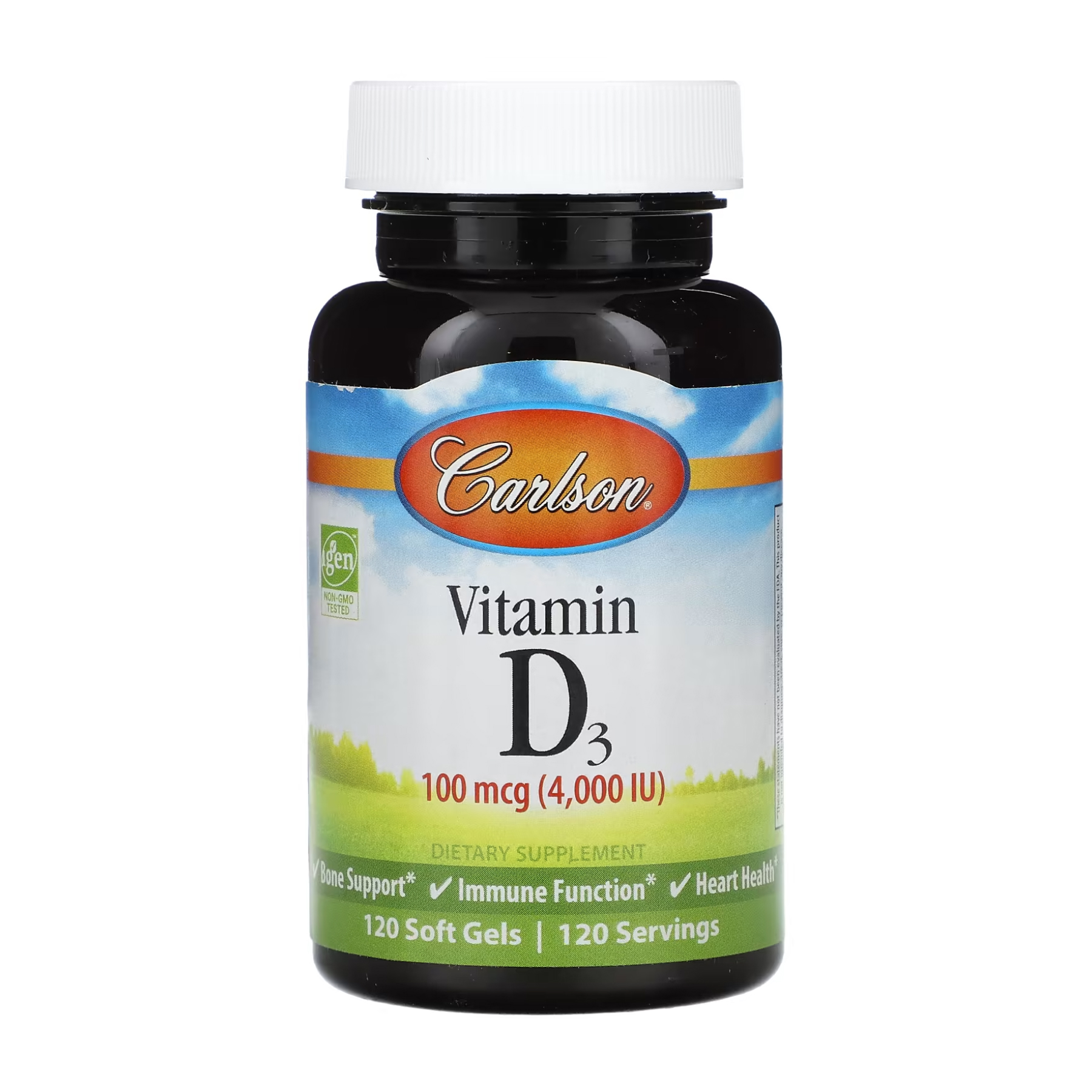Vitamin D 4000 IU - 120 softgels