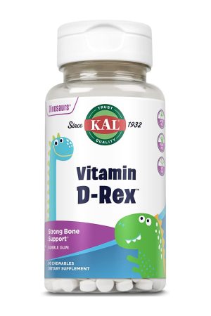 Vitamin D-Rex 10mcg - 90 сhewable Bubble Gum
