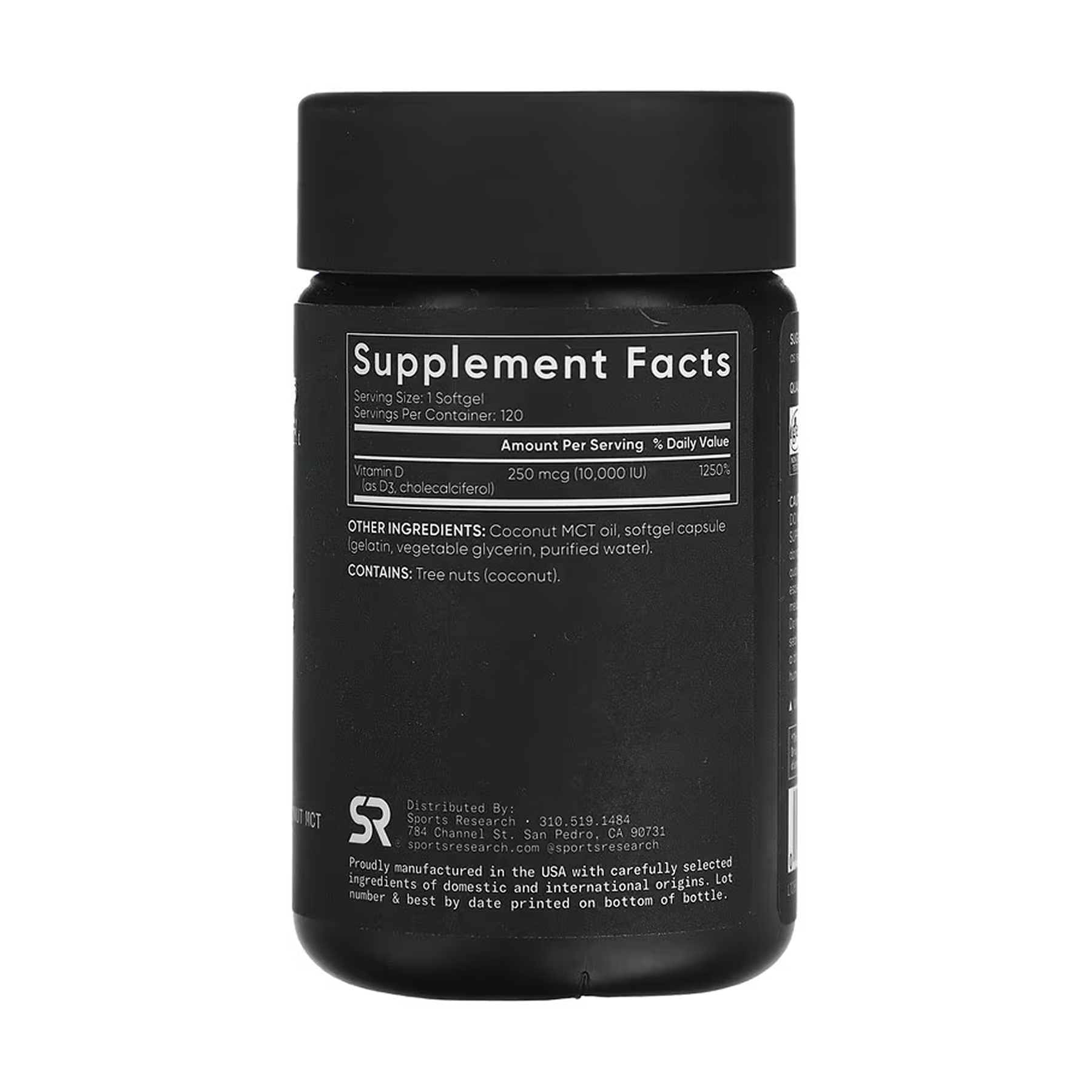 Vitamin D3 10000IU - 120 softgels - Зображення 2