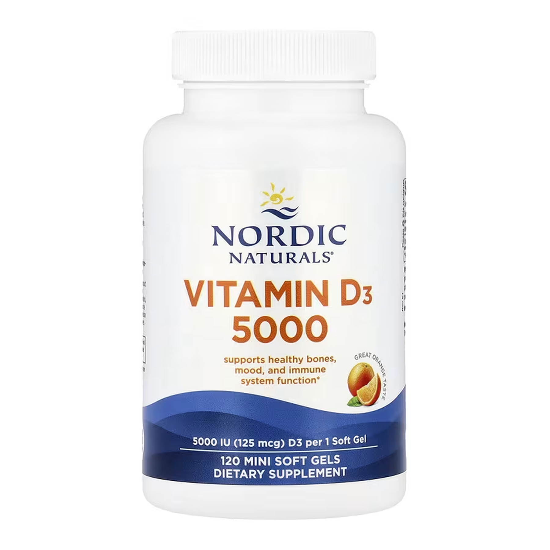 Vitamin D3 5000 - 120 mini softgels - Зображення 3