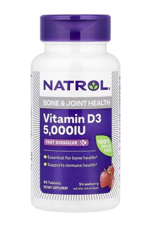 Vitamin D3 5,000 IU - 90 tabs