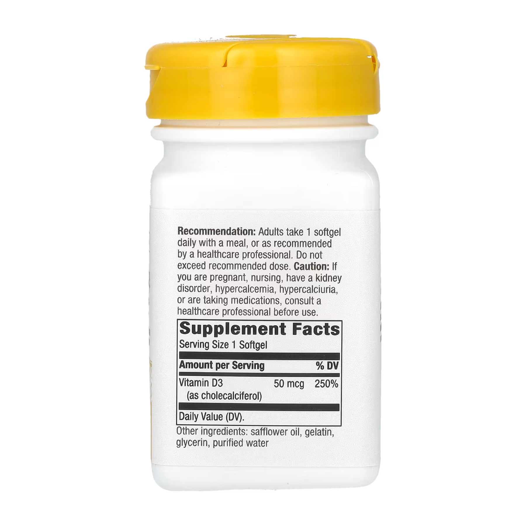 Vitamin D3 Extra Strength - 120 softgels - Зображення 2