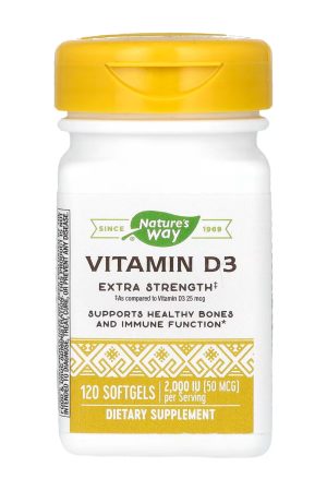 Vitamin D3 Extra Strength - 120 softgels