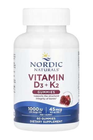 Vitamin D3 + K2 - 60 gummies