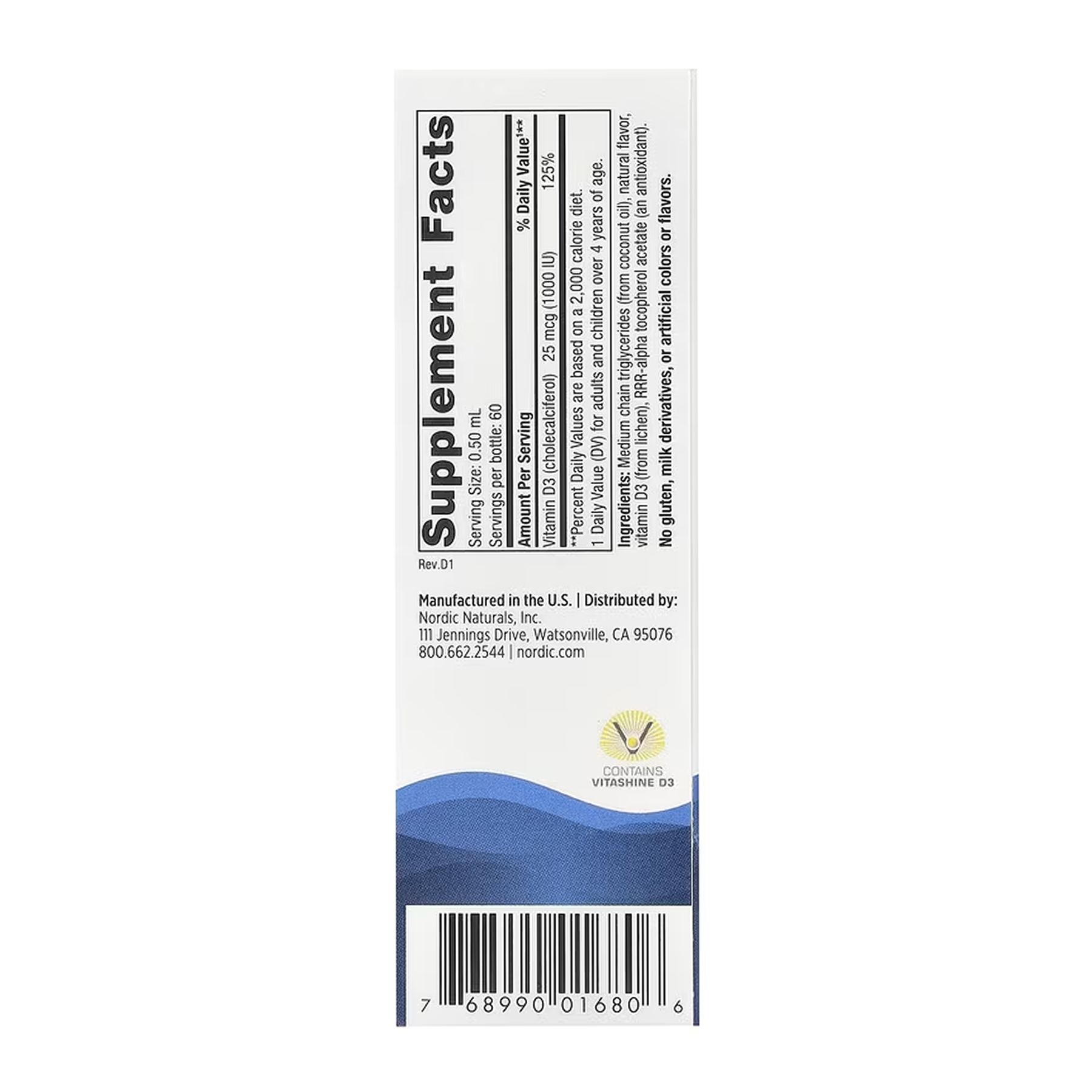 Vitamin D3 Vegan - 30ml - Зображення 2