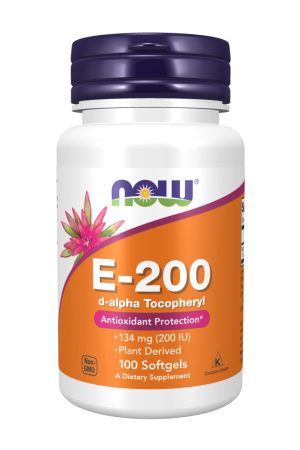 Vitamin E-200 D-Alpha Tocopheryl - 100 softgels