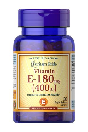 Vitamin E-400 IU - 50 softgels