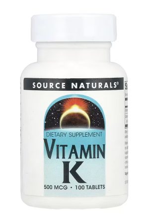 Vitamin K 500 mcg - 100 tabs