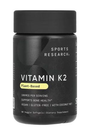 Vitamin K2 100mcg - 60 veggie softgels