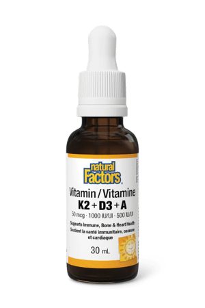 Vitamin K2+D3+A 50 mcg/1000 IU/500 IU - 30ml