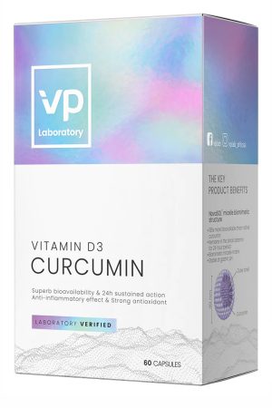 Curcumin + D3 500 mg - 60 caps
