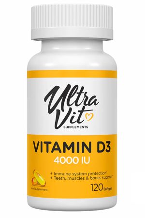 Vitamin D3 4000IU - 120 softgels