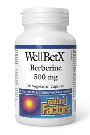 WellBetX Berberine 500mg - 60 vcaps