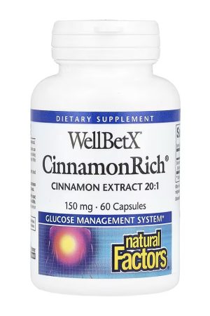 WellBetX CinnamonRich 150mg - 60 caps