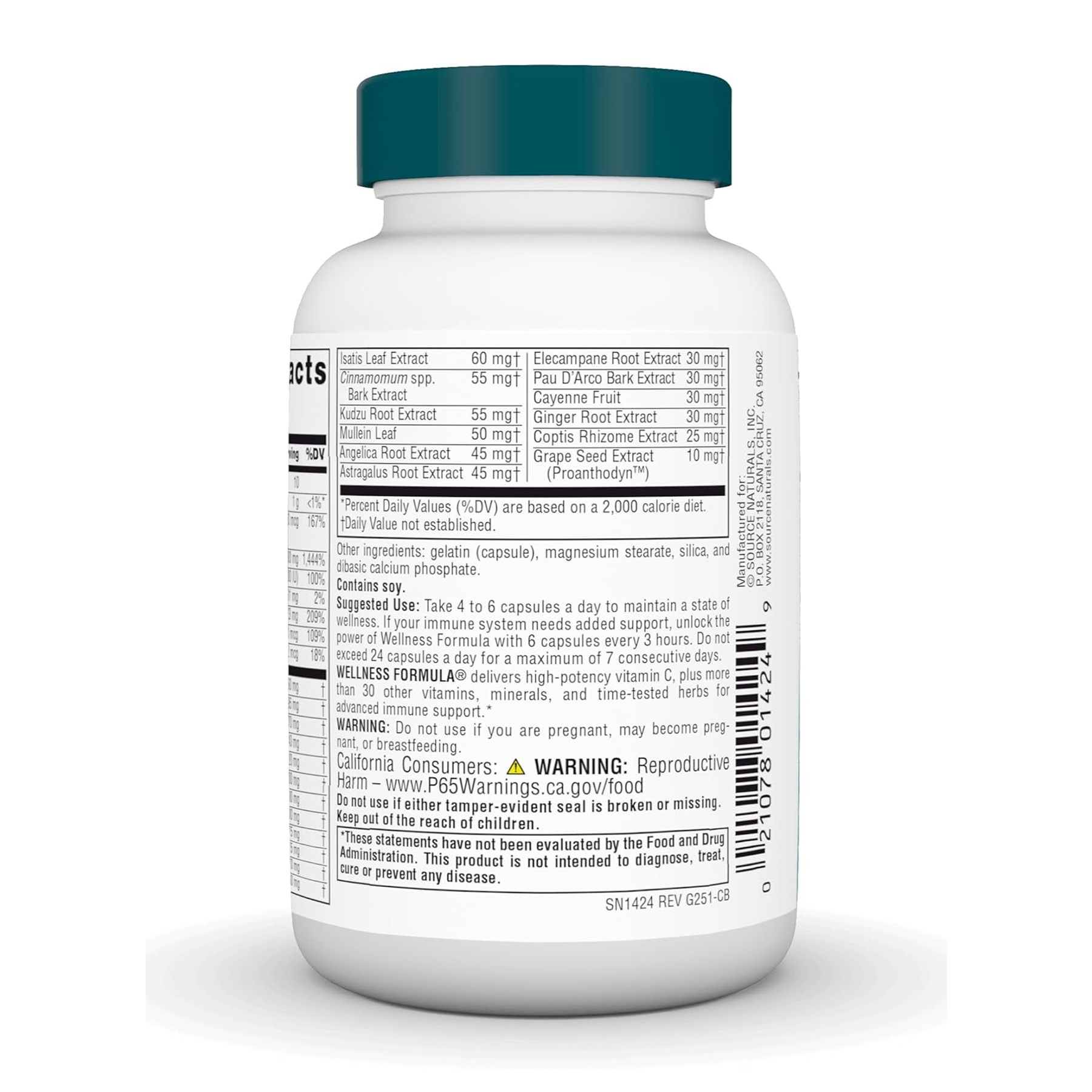 Wellness Formula® - 60 caps - Зображення 3