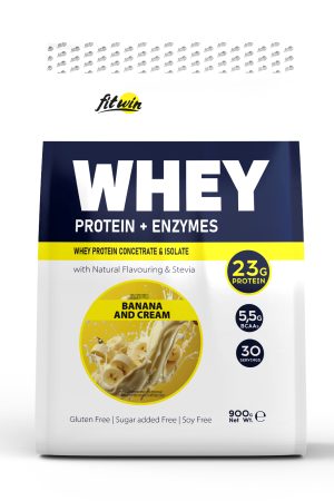 Whey - 900g Banana and Cream