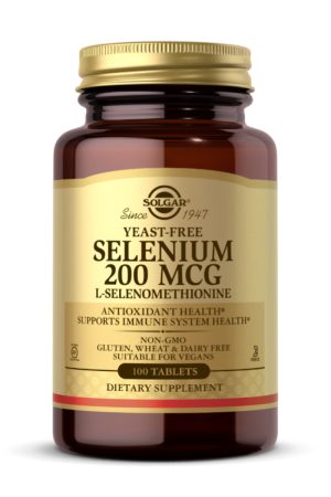 Yeast-Free Selenium 200mcg - 100 tabs