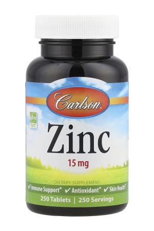 Zinc 15mg - 250 tabs